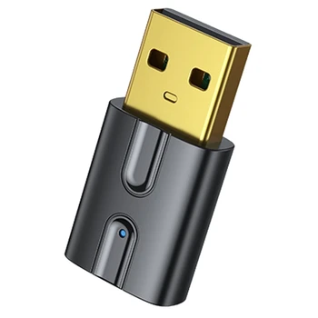 USB Bluetooth 5.0 Adapteris Siųstuvas, Audio Kompiuterį, Vaizdo Konferencijos Remti HD laisvų Rankų įrangą