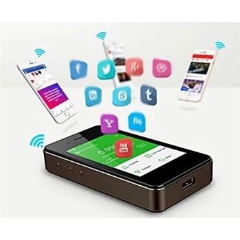 Lauko Hotspot Atrakinta G2 Pro Nešiojamas Mobilus Belaidis Modemas, Mini 4G LTE, Wifi Bendrinimo Simcard Maršrutizatorius 7200mAh