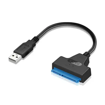 SATA USB 2.0/C Tipo SATA Kabelis Adapteris ype C Jungtis Kompiuterio Kabelis, Adapteris iš 2.5 Inche SSD Hdd Kietasis Diskas