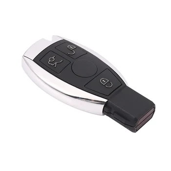 3 Mygtukus Nuotolinio Automobilio Raktas su Lukštais Klavišą Pakeitimo Mercedes Benz metai 2000+ NEC&BGA Kontrolės 433.92 MHz