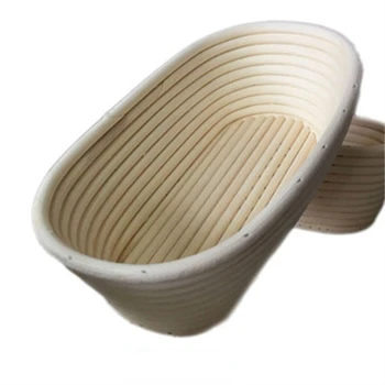 Rotango Duonos Krepšelio Ovalo Sargas Duonos Krepšelio Šalį Europos stiliaus Fermentacijos Krepšelį Amatų Produktų, Virtuvės Reikmenys