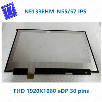 13.3 Colių EDP 30PINs FHD 1920*1080 Nešiojamojo kompiuterio Ekranas IPS Panel BOE NE133FHM-N55 NE133FHM-N57 Tinka NE133FHM N55 LCD LED Ekrano