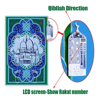 Nešiojamų Maldos Kilimėlis Musulmonų Dizaino Modelis, Pagal persų Kilimų Atminties Putų Maldos Kilimėlis