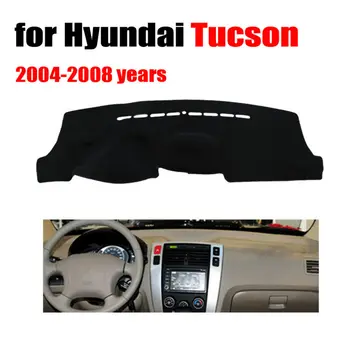 Automobilio prietaisų skydelio apima kilimėlis Hyundai Tucson 2004-2008 metų Kairės rankos ratai dashmat trinkelėmis brūkšnys apima auto prietaisų priedai