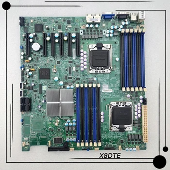 X8DTE Už Supermicro 1366-pin X58 Dual-būdas Serverio Plokštė 5520 Chipset, Palaiko Intel® Xeon® procesorių 5600/5500 Serija