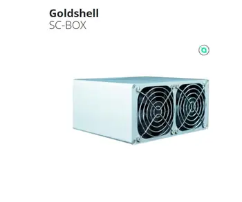 Goldshell SC LAUKE 900Gh/s Paprastas Kasybos Mašinos, Mažai Triukšmo Miner Mažų Namų Riching（su Maitinimo NEPRIVALOMA）