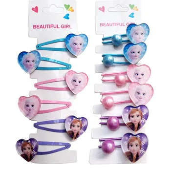 Naujas Disney Sušaldyti 2 Elsa Princesė plaukų segtukas, plaukų virvę akrilo švieži ir mielas temperamento mergina šukuosena kūdikių mergaičių priedai