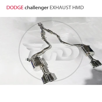 NA Išmetimo Sistemos, Automobilių Reikmenys Dodge Challenger Auto Modifikacijos Kolektorius Elektroninis Vožtuvas iš Nerūdijančio Plieno lietaus vamzdis