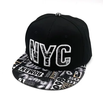 2019 Siuvinėjimo raštą NYC kepuraičių, Grafiti, moterų, vyrų, hip-hop snapback kepurės jaunimo plokščių kraštų gorras lauko skrybėlės