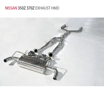HMD Automobilių Reikmenys, Išmetimo Sistemos, skirtos Nissan 350Z 370Z Su Katalizinis Konverteris Antraštė Auto Duslintuvo Pakeitimas