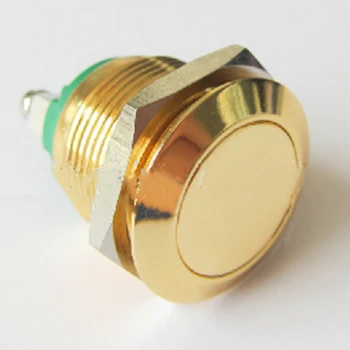 ELEWIND aukso spalvos užsukamu terminalo mygtukas jungiklis (PM191F-10/G)