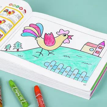 6 Knygas/set Doodle Spalvinimo Knygelė Kūdikių Nušvitimą Išmokti Piešti Stresą Užmušti Laiką, Grafiti, Tapybos, Piešimo Meno Knyga