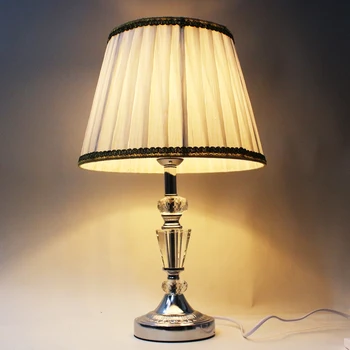 Modernus audinių kristalų stalo lempa LED miegamojo, stalo lempa, vaikų kambario lempa viešbutis specialia lempa