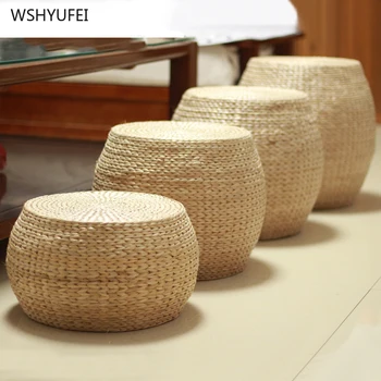 namų šiaudų dembliais pakeisti batai išmatose tatamio išmatose namų miegamajame, gyvenamasis kambarys balkonas arbatos medžio masyvo kėdė apdaila