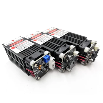 Profesinės Lazerio Galvutė Modulis 500mw/ 2500mw/5500mw Reguliuojamas Focusable už CNC Router / DIY Lazerinis Graviravimas Mašina