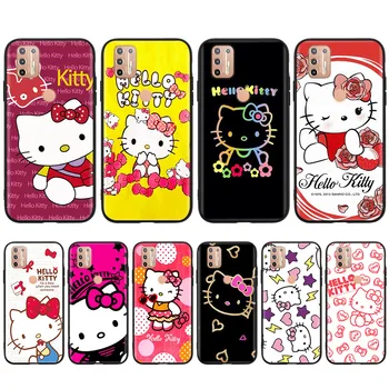 Mielas Hello Kitty Black Atveju, Huawei Y5P Y6 Y6S Y6P Y7 Y7A Y8P Y8S Y9 Y9A Y9S Premjero Nova 5T Nuotrauka 2