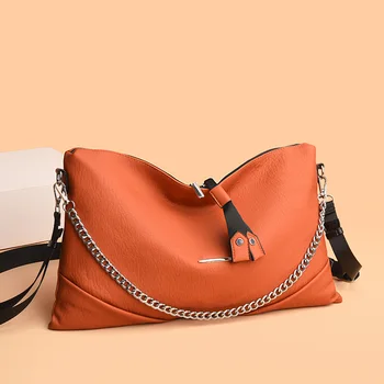 2021 ponios didelės talpos retro pečių maišą rankinėje mados krepšys moterims, aukštos kokybės PU oda lady krepšys