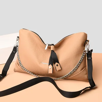2021 ponios didelės talpos retro pečių maišą rankinėje mados krepšys moterims, aukštos kokybės PU oda lady krepšys Nuotrauka 2