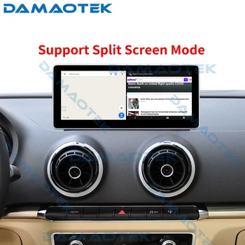 DamaoTek 10.25 colių Android 10.0 automobilio radijo, GPS navigacija, WiFi CarPlay multimedijos grotuvo Audi A3 2014-2020 m. automobilio navigacijos Nuotrauka 2