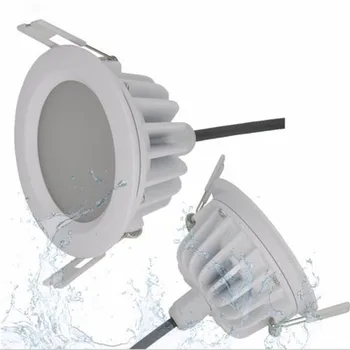 Atsparus vandeniui IP68 Pritemdomi 10W LED Downlight Dėmesio Lubų Lempa, Vonios kambario, Svetainės Drabužių, Batų Parduotuvė, Parduotuvės Patalpų Apšvietimas
