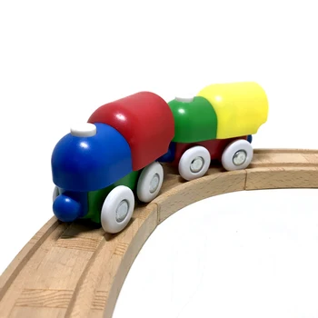 magnetinis traukinys yra suderinama su mediniai takeliai, Vaikų žaislas traukinio magnetai gali būti steplessly susijęs su magnetinio automobiliai
