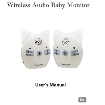 V20 V30 Belaidžio Skaitmeninio Saugus LED Baby Sound Monitor Audio Home Security vidinis MIKROFONAS ir Garsiakalbis Dviejų krypčių Garso Monitoringas