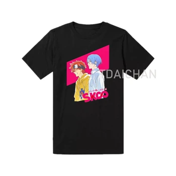 Anime SK8 Infinity Reki Cosplay Kostiumų Mados T-shirt Hoodie Viršūnių SK Aštuonių Palaidinukė Vasaros Negabaritinių trumpomis Rankovėmis Unisex Nuotrauka 2