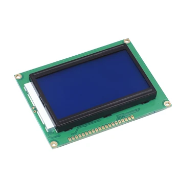 10vnt/daug LCD 12864 128x64 Taškų Grafinis Mėlyna Spalva Backlight LCD Ekranas Skydas 5.0 V LCD12864