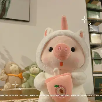 Mielas kiaulių pliušinis žaislas mergina širdies kiaulių lėlės pagalvę namų pliušinis žaislas Kalėdų dovana mergaitei gimtadienio siurprizas mielas kawaii lėlės, pliušiniai t