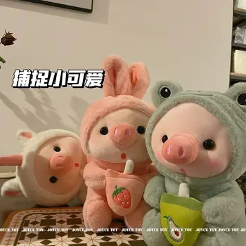 Mielas kiaulių pliušinis žaislas mergina širdies kiaulių lėlės pagalvę namų pliušinis žaislas Kalėdų dovana mergaitei gimtadienio siurprizas mielas kawaii lėlės, pliušiniai t Nuotrauka 2
