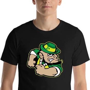 CLOOCL St. Patrick ' s Day T-Shirt Juokinga Leprechauns Lipdukas Spausdinti Tees Medvilnės Marškinėliai Atsitiktinis trumpomis Rankovėmis Viršūnes Unisex Drabužiai