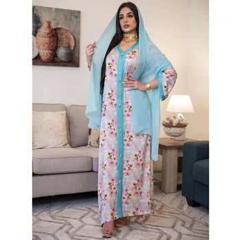 Ramadanas Abaja Dubajus Arabų Hijab Musulmonų Suknelė Turkijos Islamo Drabužiai, Suknelės Abayas Moterų Šalis Vestido Musulman Mujer
