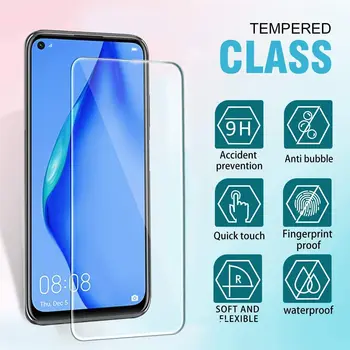 Grūdintas Stiklas Huawei Nova 7 SE 5G Atveju 9H 2.5 D Plėvelės nuo Sprogimo apsaugotą Clear Screen Protector, Telefono Dangtelį