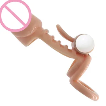 Atidėti Ejakuliacija Prezervatyvą Vibracijos Gaidys Žiedai Sekso žaisliukai Vyrams Penis Extender Nuotrauka 2