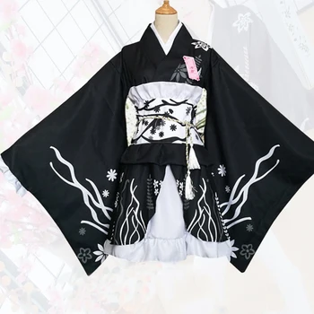 Anime Yosuga no Sora Kasugano Sora Cosplay Kostiumų Kimono Vonia, Chalatas, Vasaros Festivalis,, Helovyno Cosplay Kostiumai, Moterims