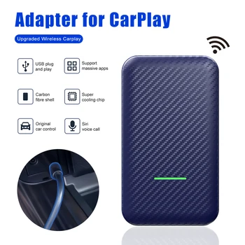 2022 CarlinKit 4.0 Automobilių Žaisti Belaidžio ryšio Adapteris CarPlay Mini Box 