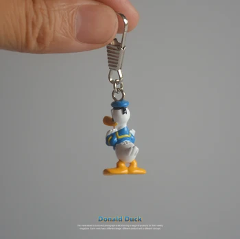 12PCS 2,5 cm Disney Originalas vieną ančiukas Donaldas Pakabukas lėlės modelio animacinių filmų modelis Nuotrauka 2