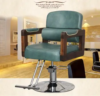 Plaukų salonas kėdė retro barber kėdės plaukų salonas speciali šukuosena, kirpyklos kėdė kėdė liftas kėdė barber kėdės