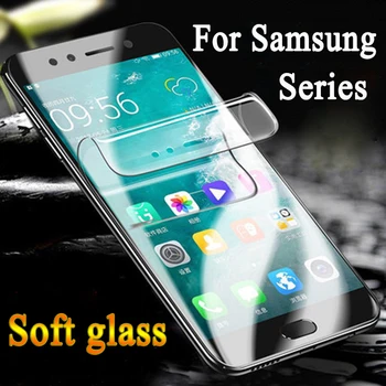 Apsaugos Visą Dangtelį Ant Samsung Galaxy S10 S8 S9 Plus S10e Hidrogelio Kino Screen Protector, Ne Stiklas