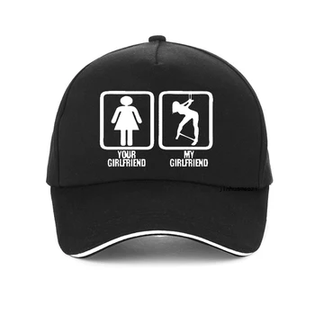 2020 vyrų Beisbolo kepuraitę Savo Draugei Mano Mergina Nelaisvėje spausdinti vyrų snapback skrybėlę 100%Medvilnės mados hip-hop kepurės