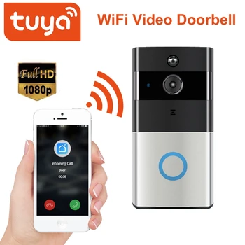 WiFi Vaizdo Doorbell 1080P Tuya APP 