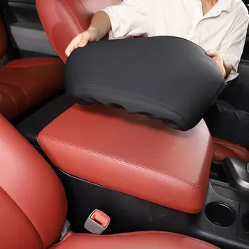 Toyota Tundra 2007-2013 m audinio, Juodos spalvos Automobilio sėdynės porankiu lauke apsaugine danga Automobilių Reikmenys
