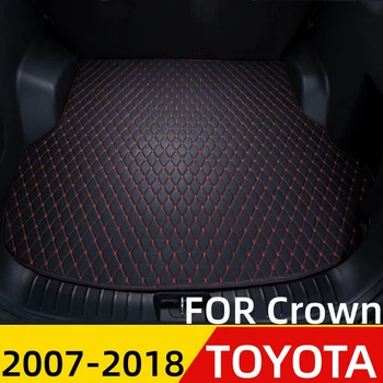 Automobilio bagažo skyriaus Kilimėlis Toyota Crown 07-2018 Visi Oro XPE Butas Pusės Galinis Dangtis Kilimų Linijinės AUTO Uodegos Dalys Įkrovos Bagažo Padas