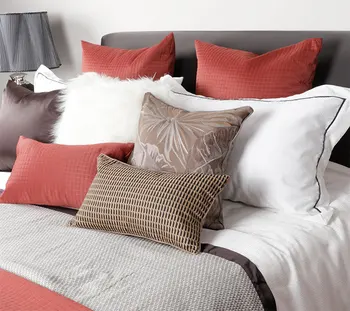 Mados dizaino raudona kavos rudos spalvos dekoratyvinės mesti pagalvę/almofadas atveju 30x50 45,europos šiuolaikinės pagalvėlė padengti namų dekoravimo