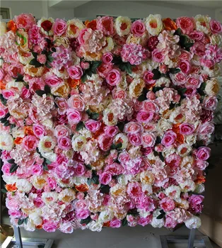 SPR Nemokamas Pristatymas 10vnt/daug Dirbtinė rožė, bijūnas &hydrangea gėlių sienos vestuvių fonas arch lentelė flowe Nuotrauka 2