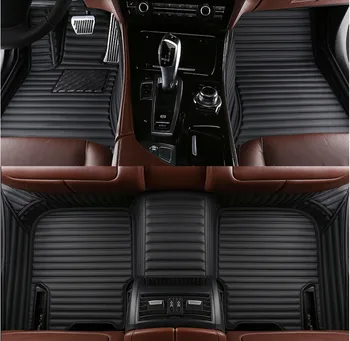 Geros kokybės! Custom specialių automobilių grindų kilimėliai Cadillac Escalade 2020-2007 6 7 sėdimos vietos patvarus, automobilių kilimėliai kilimai Escalade 2018 Nuotrauka 2