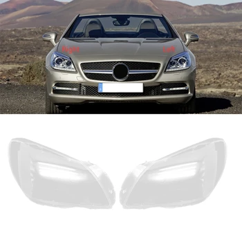 Mercedes Benz SLK-Klasės R172 2011-2015 M. priekinis žibintas Shell Lempos Atspalvis, Skaidrus, Objektyvo Dangtelis Dangtelis priekinis žibintas