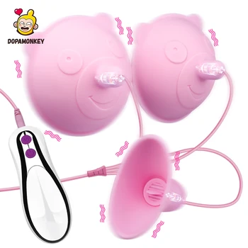 Laidinio Krūties Dulkių Gyvis Vibratorius Klitorio Spenelių Lyžis siurbtukas Krūtinės Masažas Plėtros Siurblys Oralinio Sekso Žaislas Moterims