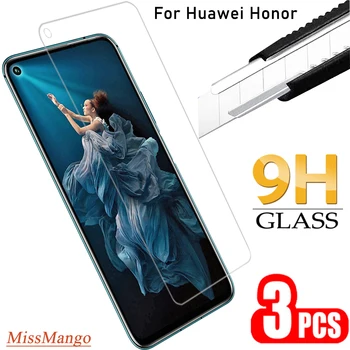 3PCS Saugos Stiklas Huawei Honor 20i 20e 20s 20Pro 20 Screen Protector apie Huawei Honor 20i 20e 20s 9H Grūdintas Stiklas