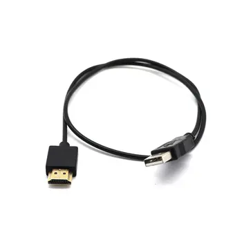 Išmanųjį Įrenginį Nešiojamas Maitinimo Kabelis HDMI suderinamus Kabelis Vyrų-Famel HDMI-suderinamas su USB Maitinimo Kabelis